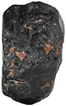 GEMHUB Рядко Суров Бразилски Черен Турмалин Необработен Лечебен Кристал 5,25 карата, Россыпной Скъпоценен Камък, Сертифициран
