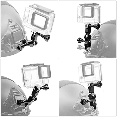 Закрепване за камерата Sequpr Magic Arm Адаптери за Gopro със Завъртане на 360 ° Универсален Алуминиев каска-удължителен