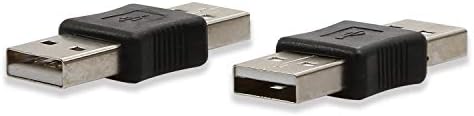 BLUEXIN 2 Пакета USB Male to USB Male M/M Адаптер За смяна на пола Съединител Конвертор