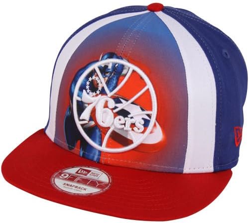 Бейзболна шапка на NBA New Era Philadelphia 76ers Марвел Герой 9FIFTY възстановяване на предишното положение Hat