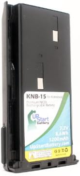 Подмяна на батерията Kenwood TK-270G - Съвместим с батерия Kenwood KNB-14 KNB-15 за двустранна радиовръзка (1200 mah 7,2 НА NI-CD)