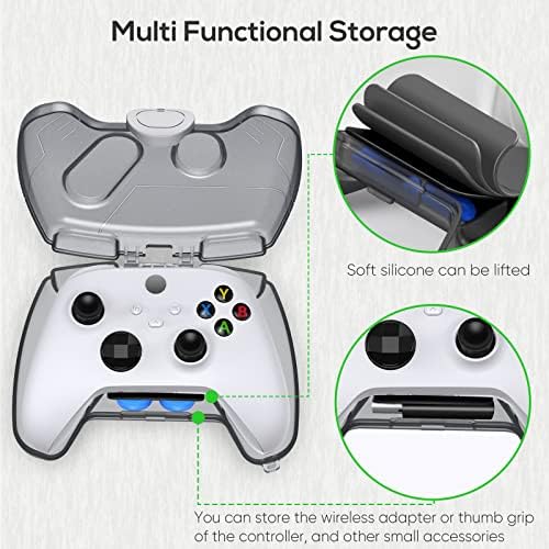 Защитен калъф за контролера на Xbox X series/S/Xbox one/PS5, Органайзер за игрален контролер FYOUNG, Прахоустойчив, който предпазва от надраскване, удари, Кутия за съхранение конт?