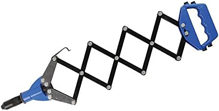 Инструменти Silverline - Клепальщик с Мързеливи Кърлеж - 3,2-6,4 мм