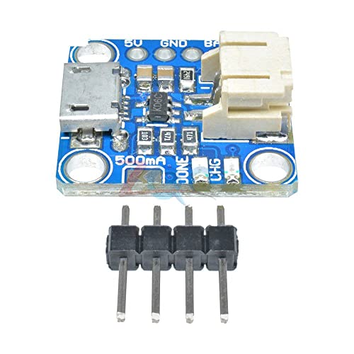 Micro-Lipo Micro-B USB Зарядно Устройство, За батерията, Модул Платка за Зареждане на Литиево-Йонна батерия LiIon