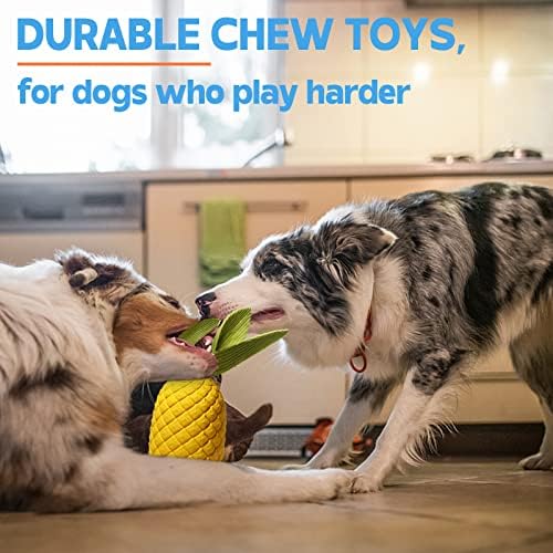 DORPETLY Играчки за Кучета, Неразрушаемые детски Играчки за Дъвчене за Агресивни Жевателей, Трайни Твърди Играчки, за да