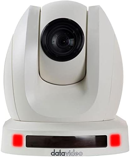Datavideo PTC-140T 2,07-Мегапикселова PTZ камера HDBaseT, 20-кратно оптично увеличение, Бял