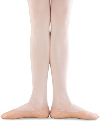 Кожени туфли/Обувки Bloch Бебе-Момиче е Танц за деца Dansoft на пълна подметка, Розови, 6,5 B Тод