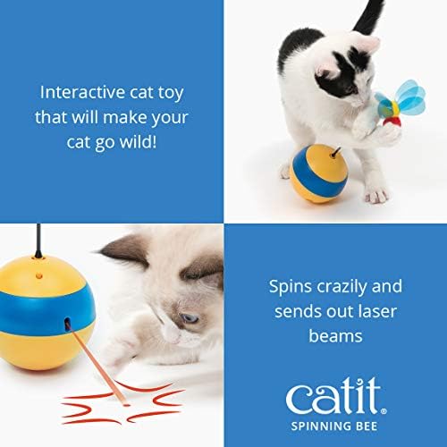 Catit Play Въртящата Пчела Интерактивни Играчки за Котки