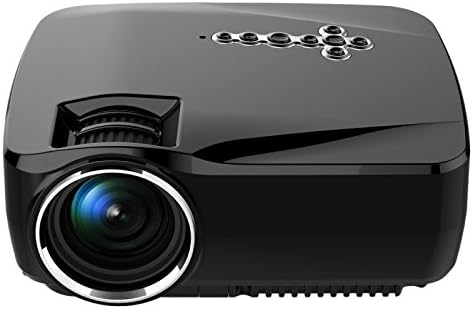 Универсален безжичен проектор Simplebeamer GP70UP Micro 1200 лумена Android 4.4 HD за домашно кино (черен)
