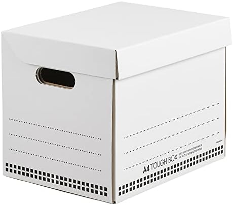 Кутия за съхранение на Maruai CA-5DBA4W, Твърда кутия, Съвместима с документи, Формат А4, Бял, 5 Листа