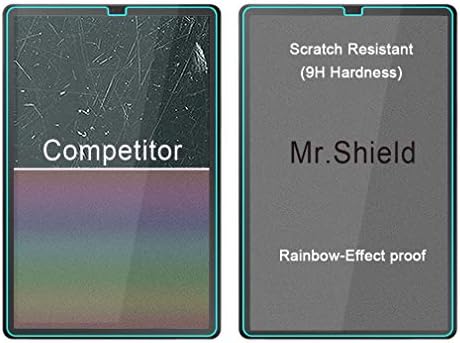 Mr.Shield [КОМПЛЕКТ от 2 позиции] е Предназначен за Samsung Galaxy Tab S5E / Galaxy Tab S6 (10.5 инча) [Защитен слой от закалено