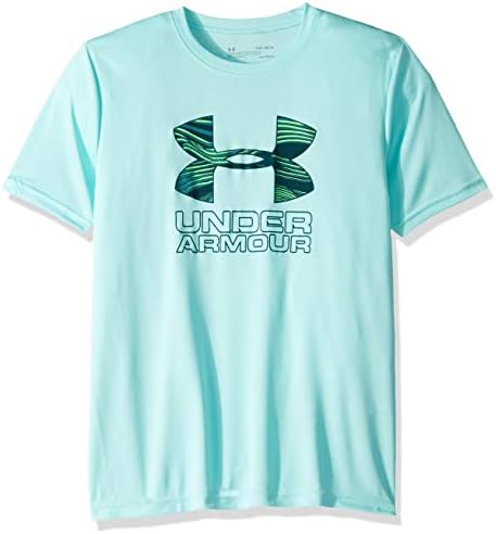 Тениска с принтом и логото на Under Armour за момчета