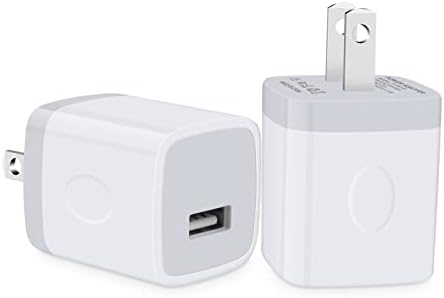 Кабел за зареждане Куб, Кутия за Зарядно за iPhone, 2 комплекта, Однопортовый USB-блок за зареждане, монтиран на
