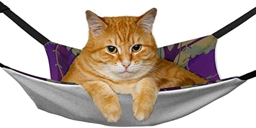 Хамак за домашни любимци Прилеп Night Moon Sleeping Cat Bed с Регулируеми Каишки и Метални Куки 16,9 x 13