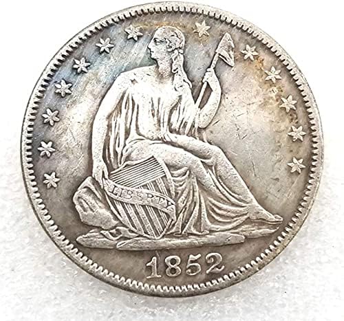 Безплатна реплика на американския долар 1852 г., Полу-Старата реплика -Съединените Щати, е Един Спомен за старите американски