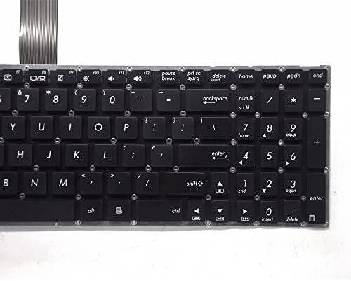 Замяна на Клавиатурата Padarsey, Съвместима с лаптоп asus серия r510l x550 x550ca си k550 x552l, Черна Американска Подредба