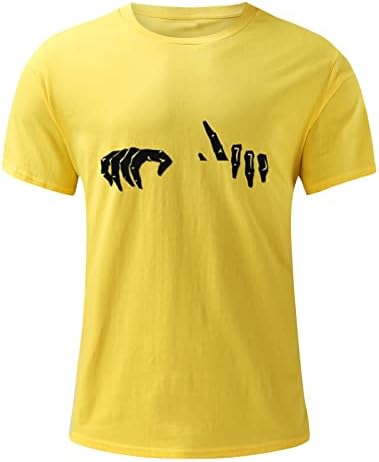 YHAIOGS Тениска в Деня на Св. Патрик, Мъжки Тениски, Мъжки Ежедневни Ризи, Обикновена Мъжка Риза с Дълъг Ръкав,