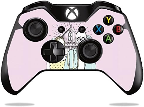 Кожата MightySkins, съвместим с контролера на Microsoft Xbox One или One S - American Готически Pop | Защитен, здрав