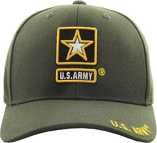 Официалната разрешително армията на САЩ, само с висококачествена реколта потертая шапка, бейзболна шапка с военна