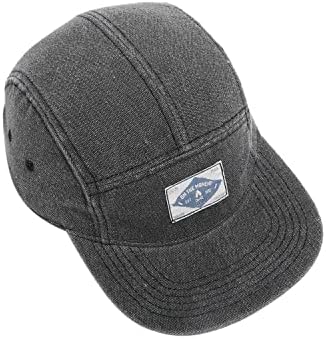 Claklie 5 Панелна Шапка От Промит Памук, бейзболна шапка С Плоска Периферия, Хип-Хоп Шапка, Ежедневни бейзболна шапка възстановяване