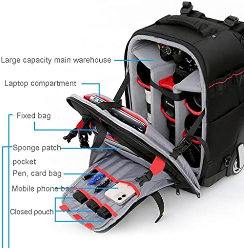 Чанта за камера към количката LXXSH, Водоустойчив Професионална чанта за slr фотоапарат, чанта за куфара, Видео, Фото,