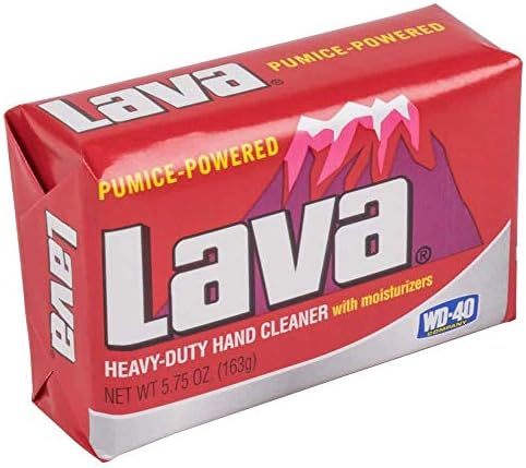 Почистващо и хидратиращ сапун за ръце с пемза Lava 10185 5,75 унция (6 опаковки) и лосион за ръце с пемза Permatex
