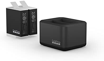Дистанционно управление GoPro - Официален аксесоар GoPro и двойно зарядно устройство + 2 батерия Ендуро, черно - Официален