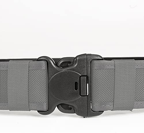 SdTacDuGe Замяна Здрава система пряжек за полицай колан 2,25 инча, Тройно заключване (2 опаковки) + Тежкотоварни закачалка
