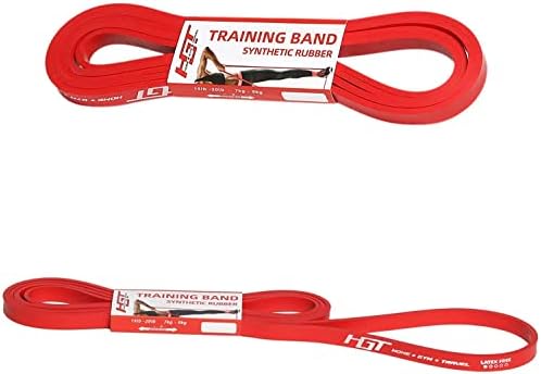 HGT Long Resistance Band - Тренировочная лента повишена якост и без латекс, за жени и мъже - Поддържа стречинг