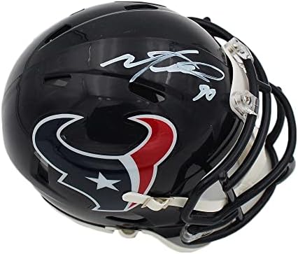 Мини-каска Houston Texans Speed NFL с автограф Марио Уилямс - мини-каски NFL с автограф