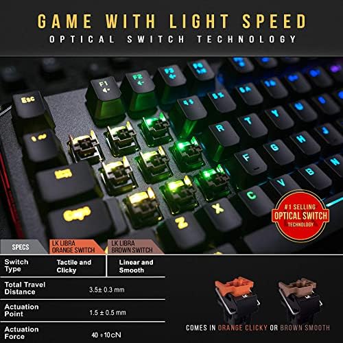 Детска клавиатура с оптичен ключ B930 TKL без ключ от Bloody Gaming | Най-бързият ключове клавиатура в игрите