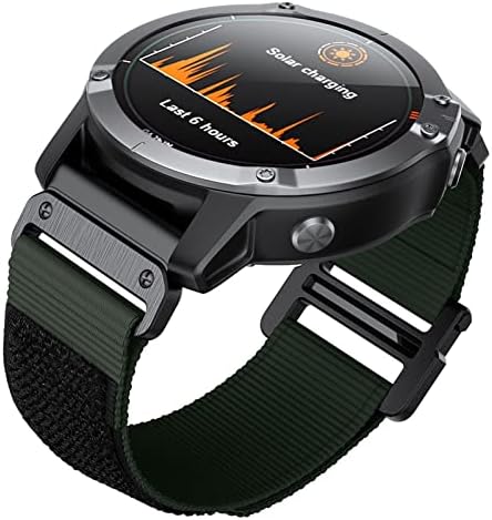 Wscebck За ремъците за часовници на Garmin, Съвместими с Fenix 6X 7X Pro GPS 5X 3HR Descent Mk1 Mk2, Титан Каишка