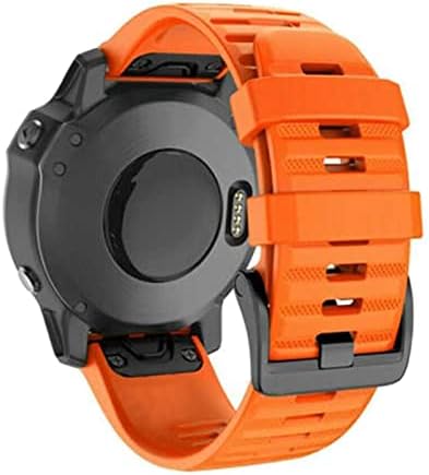 Силиконов быстроразъемный каишка за часовник GANYUU Каишка за Garmin Fenix 7 7X7 S Watch Easyfit на китката Correa (Цвят:
