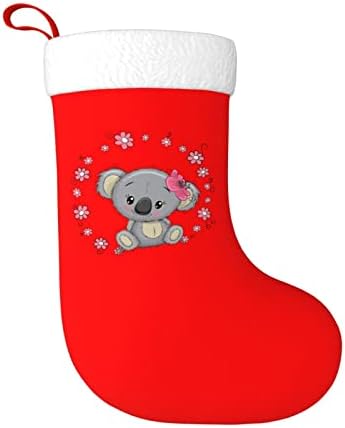 Сладки Коледни Чорапи с участието на Варфа Коали, Украшения за Елхи, Коледни Чорапи за Коледно парти, Подаръци