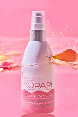 Тоник Kopari Coconut Rose | Тествана от дерматолози, Не предизвиква дразнене, не предизвиква алергии, сигурно за чувствителна