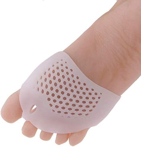 YUESFZ за Изправяне на пръстите на краката, Силикон за удобни шини за пръстите на краката, 5 дупки, за изправяне