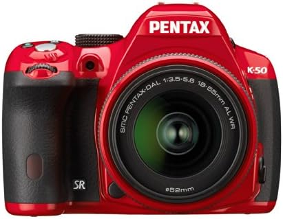 16-мегапикселова цифрова slr камера Pentax K-50 с 3-инчов LCD дисплей- само тялото (черен)