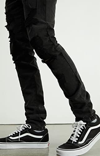 Мъжки Черни дънки-участък Katusha Skinny Comfort от PacSun хипита
