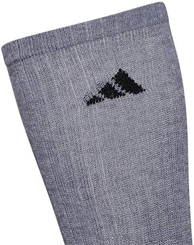 Мъжки спортни чорапи adidas на лигавицата Crew с дугообразной компресирани за надеждна кацане (6 двойки)
