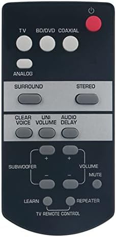 ALLIMITY FSR68-ZJ78800 Взаимозаменяеми дистанционно управление подходяща за Yamaha Sound bar Система на звуковия панел