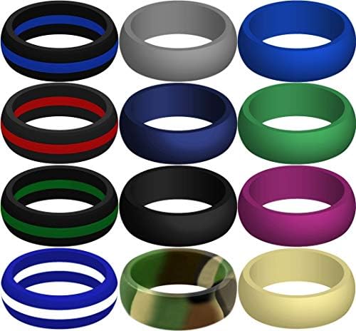 Комплект от шест силиконови пръстени по ваш избор на размер и цвят