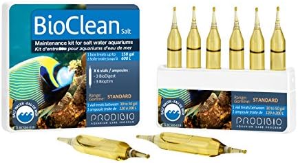 Prodibio Bio Clean, Нитрифицирующая течности и хранителни вещества, Солена вода, флакони по 6/1 мл, 30 литра и по-горе.