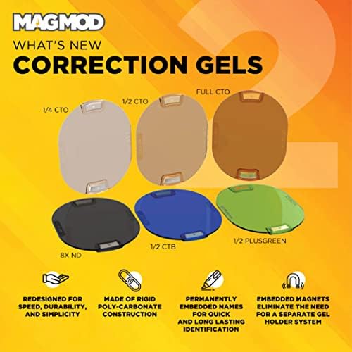 Коригиращи гелове MagMod Pro | Светлинни гелове-модификатори на светкавицата | Нови и Подобрени Цветомодификаторы | Модулни