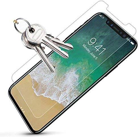 AMBM Съвместим за iPhone XR 6,1-Инчов екран Протектор от закалено стъкло на Едро 10 x за Apple iPhone XR 2018 Нов (10 опаковки)