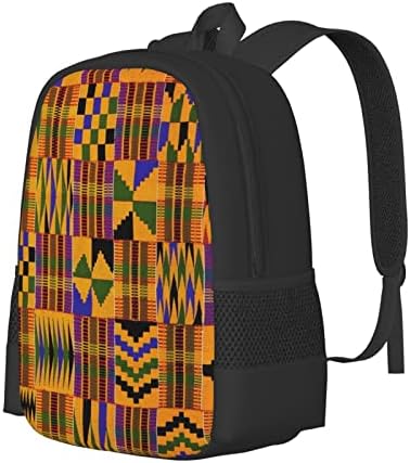 ASEELO Африкански Племенни Училище Раница С Етническа Текстура, Голяма Раница За Колеж, Ежедневна Чанта За Книги, Пътен Раница