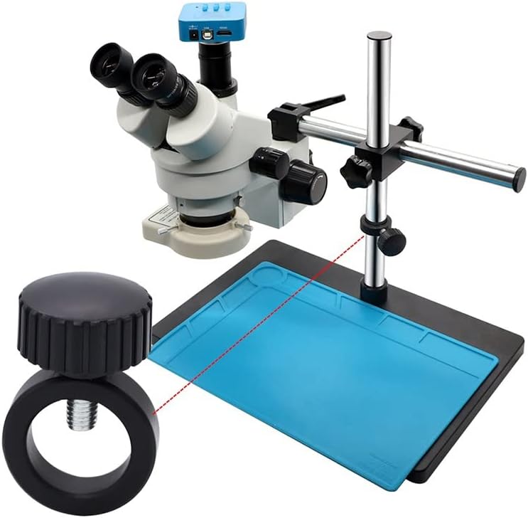 Аксесоари за микроскоп 25 мм Индустриален Притежателя Стереомикроскопа, Метална Колона, Лабораторни Консумативи