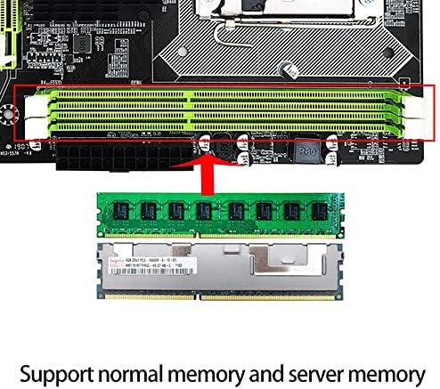 Дънна платка Laiaouay X58 LGA 1366 DDR3 DIMM PCIE X16 8 с интерфейс USB дънна Платка Поддържа RECC и на процесора от серията