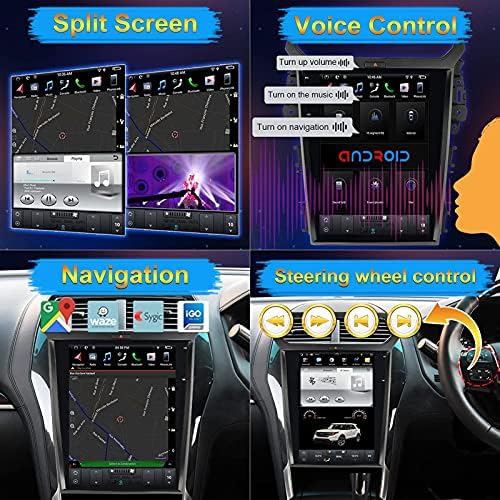 Автомобилна Стерео Радио GPS Навигация за Ford Explorer 2011-2019 Android Авто/Ръчно Климатик Радиото в автомобила Видео