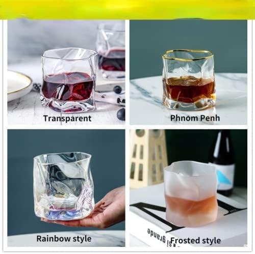Бирени Чаши NOBRIM 300 мл Творчески Бирена Чаша със Специална Форма Мини Бирени Чаши Ресторант Бар Чаши За Пиене Стъклена