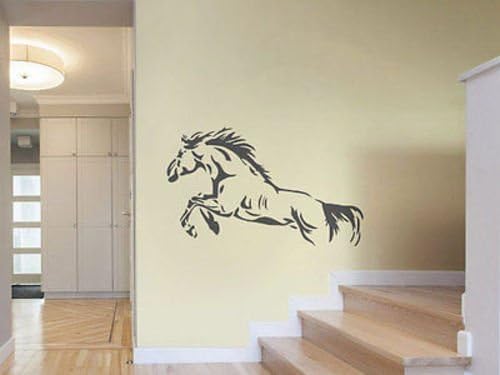 Шаблони - Running Wild Mustang Horse Шаблони-Добрите Винил големи шаблони за рисуване върху дърво, над платното, на стената